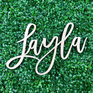 Custom Wood Name Sign | Nursery Name Sign | Personalized Name Sign | Wooden Name | Wood Letters - Painted or Unfinished